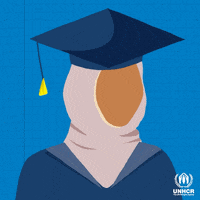 School College GIF by UNHCR, the UN Refugee Agency