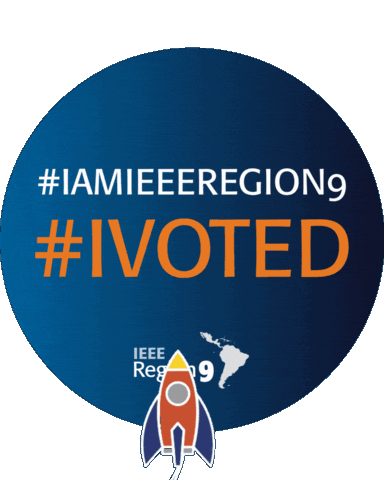IEEE Region 9 Sticker