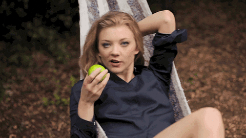 Giphy - Relaxed Natalie Dormer GIF