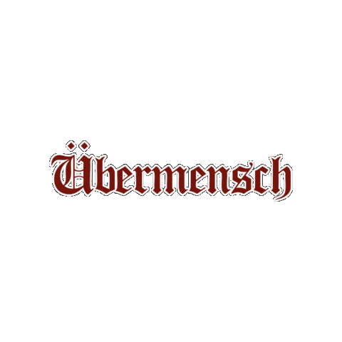 Gd Ubermensch Sticker
