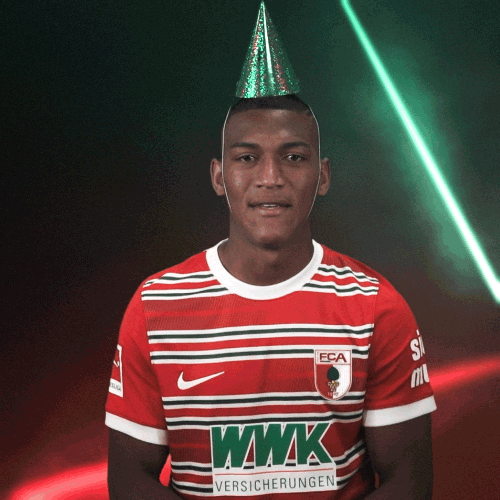 Celebrate Happy Birthday GIF by FC Augsburg 1907