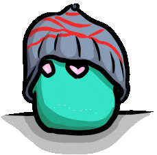 Winter Hat Sticker