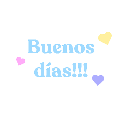 Good Morning Buenos Dias Sticker