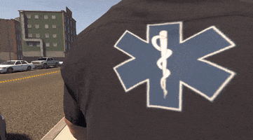 flashing lights ems GIF by Excalibur Games Official