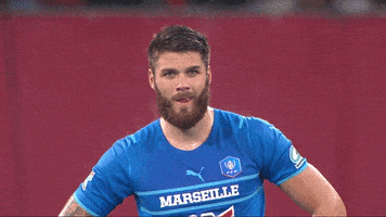 Coupe De France Reaction GIF by Olympique de Marseille