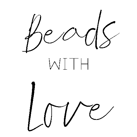 Logo Kralen Sticker by Beads with Love