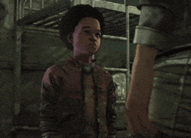 The Walking Dead Game Tickle GIF
