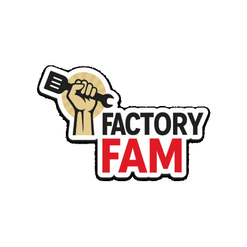 The Food Factory Sticker
