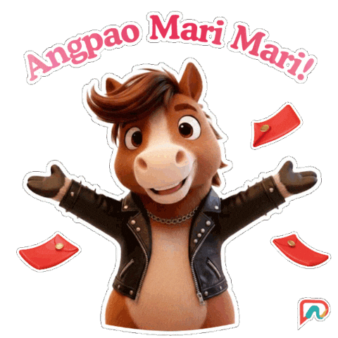 Happy New Year Fortune Sticker by Passionationco