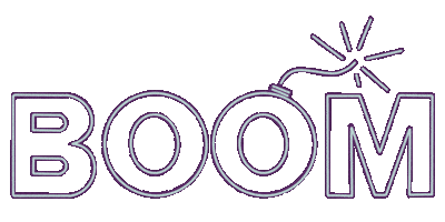 Tick Tick Boom Sticker by Steph Gorton