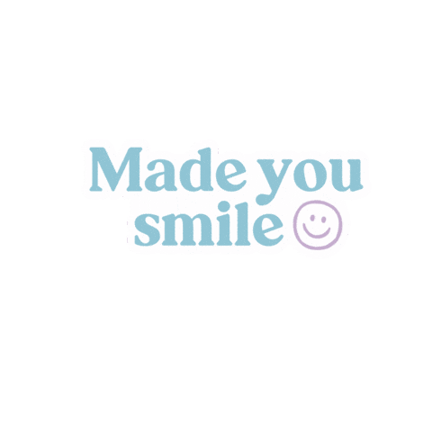 Smile Sticker by Poco Posy