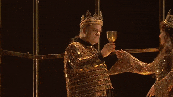 Gold Performance GIF by Royal Opera House