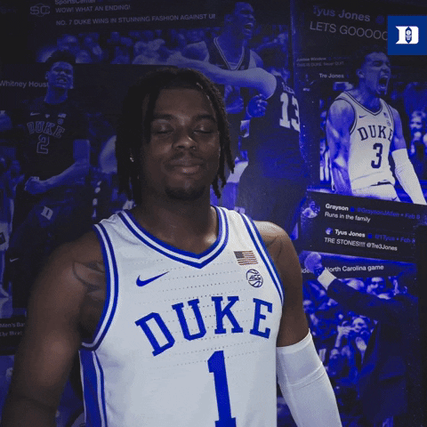 Stop It Get Out GIF by Duke Men's Basketball