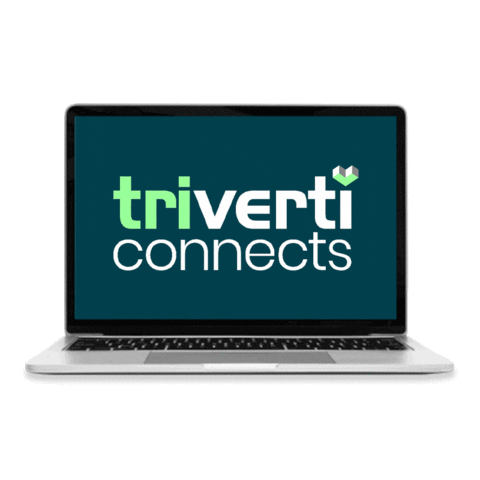 Sticker by triverti connects