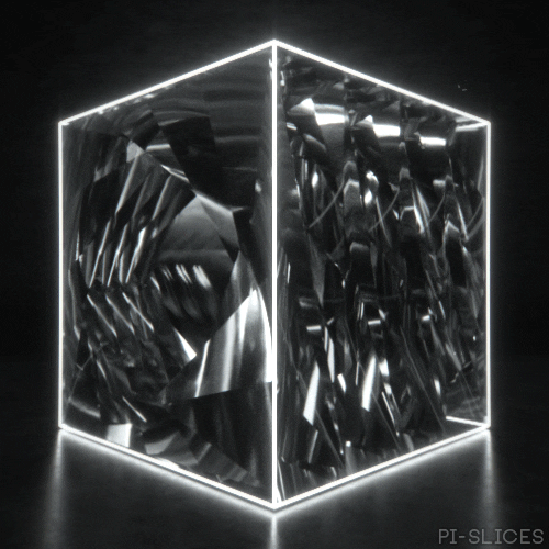 Glow Black And White GIF by Pi-Slices