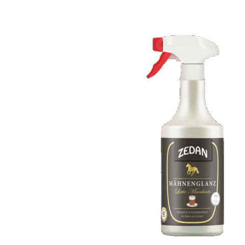 Latte Macchiato Horse Sticker by ZEDAN