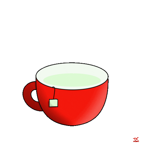 Green Tea Sticker by Dani K.