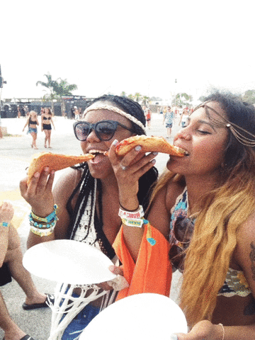music festival pizza GIF by mtv