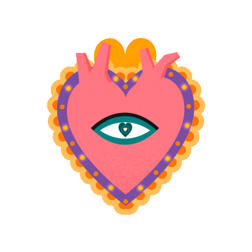 Heart Love Sticker by DimeKKP
