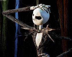 confused the nightmare before christmas GIF