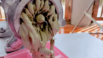 Satisfying Meat Grinder GIF