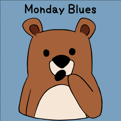 Sad Blue Bear GIF by KeaBabies