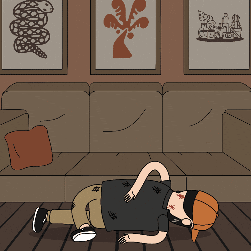 Man Beat Up GIF by Fresherthan