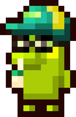 Pixel Art Tamagotchi Sticker