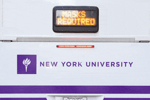 Nyc Bus GIF by New York University