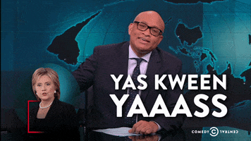 hillary clinton feminism GIF by The Nightly Show