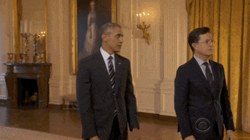 Barrack Obama GIF by The Late Show With Stephen Colbert
