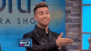 lance bass feel real good GIF by The Meredith Vieira Show