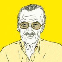 stan lee marvel GIF by Vulture.com