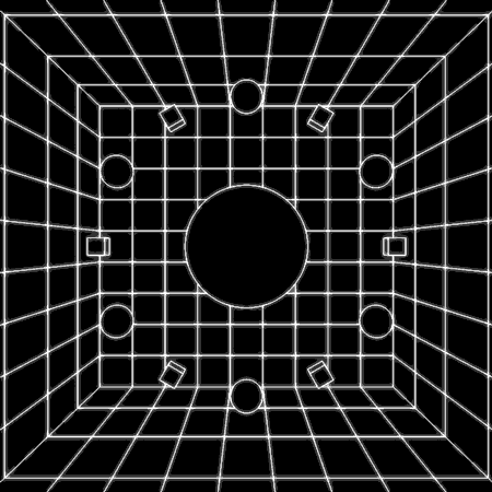 black and white loop GIF by Doze Studio