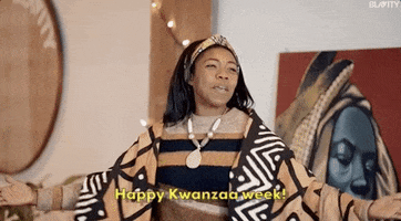 Nia Happy Kwanzaa GIF by Blavity