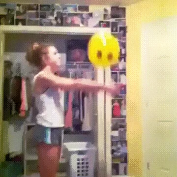 volleyball fail GIF