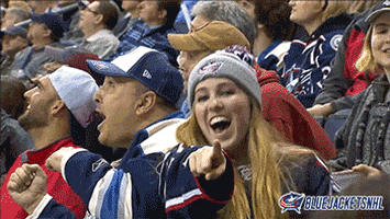 dance dancing GIF by Columbus Blue Jackets
