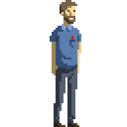 lucasmoraes pixel art idle game animation idle animation Sticker