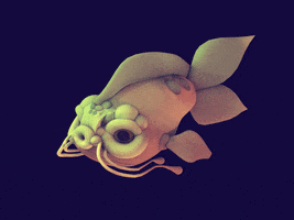 deep sea fish animation GIF by DLGNCE