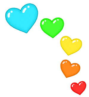 I Love You Hearts Sticker by Originals for iOS & Android | GIPHY