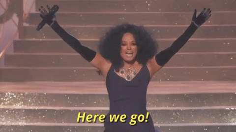 Diana Ross GIF by AMAs - Find & Share on GIPHY
