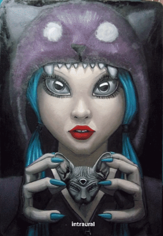 Cat Pintura GIF