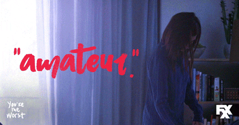 unimpressed aya cash GIF by You're The Worst