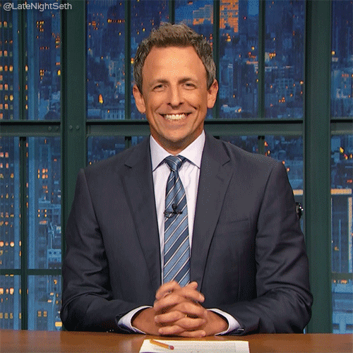 Seth Meyers Eating GIF by Late Night with Seth Meyers