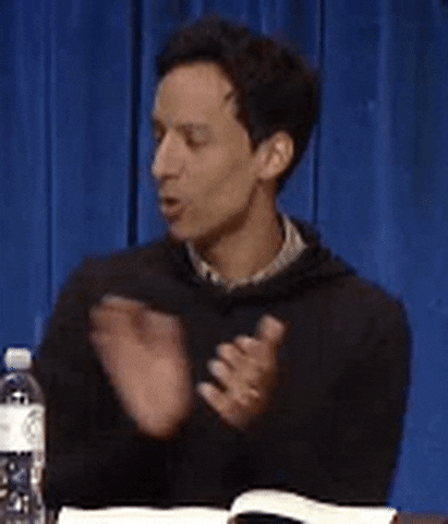 abed nadir community GIF by The Paley Center for Media