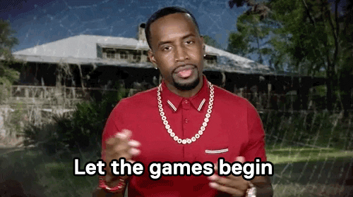 Scared Famous Let The Games Begin Gif By Vh1 Find Share On Giphy