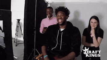 Philadelphia 76Ers Smile GIF by DraftKings
