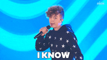 I Know Singing GIF by Nickelodeon’s HALO Awards