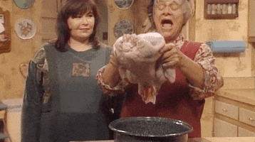 roseanne conner beverly GIF by Roseanne