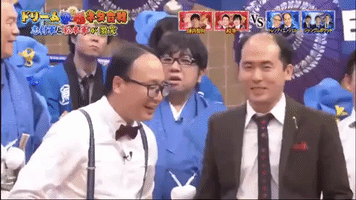 tv comedy japan new years comedians GIF